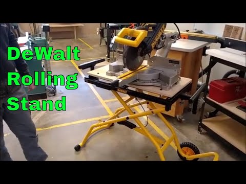 DeWALT Rolling Miter Saw Stand DWX726