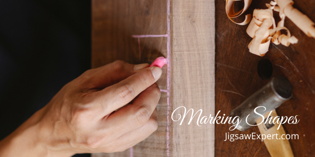 How to cut shapes in wood sheets