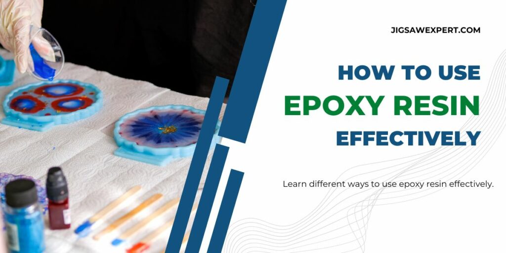 Epoxy resin use effectively